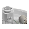PLAFON 2xE27 Z CZUJNIKIEM RUCHU PIR SZKLANY KLOSZ FROSTED Ø300MM-113029