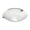 Plafon 2xE27 max 2x40W z mikrofalowym czujnikiem ruchu szklany klosz Ø295mm