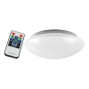 Plafon led Kyrk 12W 4500K IP20 Ø255mm z mikrofalowym czujnikiem ruchu z pilotem