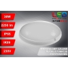 Plafon led Mari 30W 4000K IP65 IK08 Ø340mm z mikrofalowym czujnikiem ruchu oraz funkcją korytarzową-113267