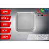 Plafon led Rigby 16W 4500K IP65 IK05 300x300mm z mikrofalowym czujnikiem ruchu z funkcją korytarzową-113347
