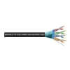 Przewód FTP5e drut CCA + żel 305m czarny MAXCABLE