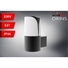 LAMPA ELEWACYJNA KINKIET OGRODOWY ORINS 1xE27 IP44 CZARNY-113914