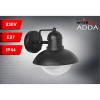 LAMPA ELEWACYJNA KINKIET RETRO ADDA E27 IP44 CZARNA-113916