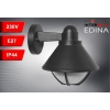 LAMPA ELEWACYJNA KINKIET RETRO EDINA E27 IP44 CZARNA-113923