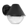 LAMPA ELEWACYJNA KINKIET RETRO GALINI E27 IP44 CZARNA