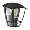LAMPA ELEWACYJNA KINKIET LATARNIA JULIA E27 IP44 CZARNA