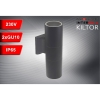 LAMPA ELEWACYJNA DWUKIERUNKOWA KILTOR 2xGU10 IP65 CZARNA-113964