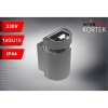 OPRAWA ELEWACYJNA LAMPA KORTEK 1xGU10 IP44 SZARA-113970