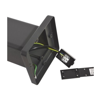 LAMPA OGRODOWA STOJĄCA SŁUPEK SANTA 1xE27 80CM IP54 ANTRACYT-113015