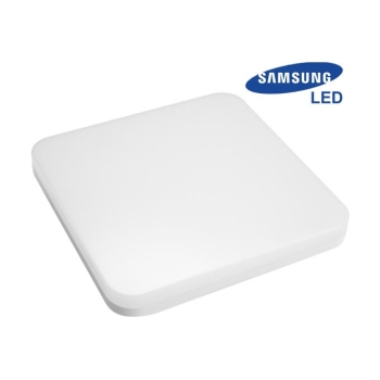 Plafon led Jaren 24W 4000K IP65 IK09 diody Samsung 280x280mm z mikrofalowym czujnikiem ruchu