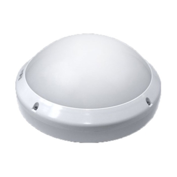 Plafon led Prestin 10W 4500K IP54 IK10 Ø250mm z mikrofalowym czujnikiem ruchu
