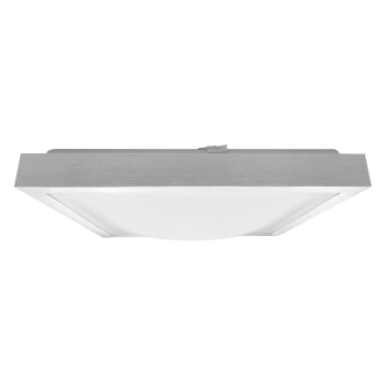 Plafon led Vitali 24W 4000K IP20 372x372mm srebrny z mikrofalowym czujnikiem ruchu-113499