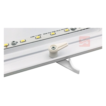 Plafon led Vitali 24W 4000K IP20 372x372mm srebrny z mikrofalowym czujnikiem ruchu-113502