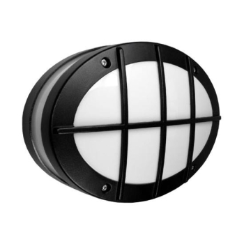 LAMPA ELEWACYJNA OPRAWA ŚCIENNA GALLUN E27 IP54 CZARNA