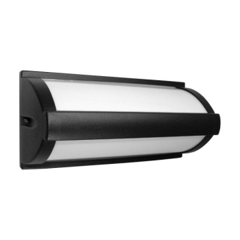 LAMPA ELEWACYJNA OPRAWA ŚCIENNA HARDIN E27 IP54 CZARNA