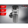OPRAWA ELEWACYJNA LAMPA KINKIET LULA 1xE27 IP44 STAL NIERDZEWNA-114013