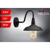 OPRAWA ELEWACYJNA LAMPA NILDA E27 IP44 CZARNA-114043