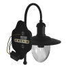 Oprawa elewacyjna lampa Talisa E27 IP44 czarna-114099