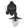 Oprawa elewacyjna lampa Tangia E27 IP44 czarna-114109