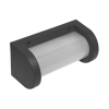 Oprawa elewacyjna lampa Zoe E27 IP44 antracyt RAL7016