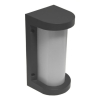 Oprawa elewacyjna lampa Zoe E27 IP44 antracyt RAL7016-114128