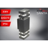 OPRAWA ELEWACYJNA LAMPA SANTA 2xGU10 IP54 ANTRACYT RAL7016-114136
