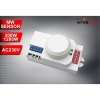 CZUJNIK RUCHU MIKROFALOWY MONTAŻOWY DIP SWITCH-114169