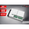 CZUJNIK RUCHU MIKROFALOWY ZE ŚCIEMNIACZEM DIP SWITCH 230V IP20-114171