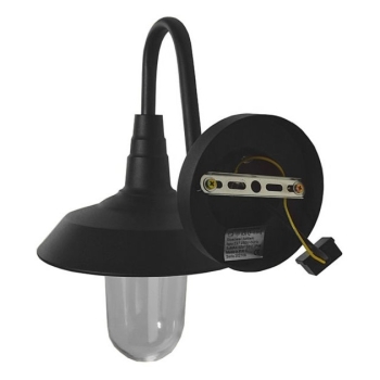 OPRAWA ELEWACYJNA LAMPA NILDA E27 IP44 CZARNA-114041