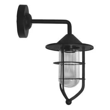 Oprawa elewacyjna lampa Tama E27 IP44 czarna-114103
