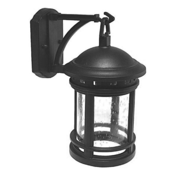 Oprawa elewacyjna lampa Ulan E27 IP44 czarna-114113