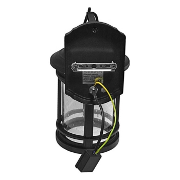 Oprawa elewacyjna lampa Ulan E27 IP44 czarna-114114