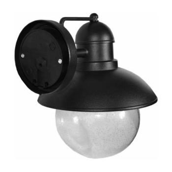 Oprawa elewacyjna lampa Wilda E27 IP44 czarna-114119