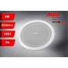 GŁOŚNIK SUFITOWY PA MRS-3-16T 6W 20CM 100V-115215