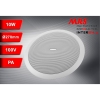 GŁOŚNIK SUFITOWY PA MRS-802T 10W Ø27CM 2-DROŻNY-115222