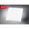 GNIAZDO PODTYNKOWE 2x RJ45 KEYSTONE PUSTE-115237