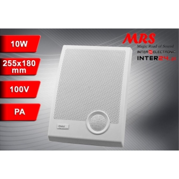 GŁOŚNIK NAŚCIENNY PA MRS-4 10W 100V-115210