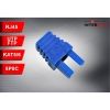 ODGIĘTKA PRZEWODU WTYKU RJ45 NIEBIESKA-116270