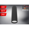 OPRAWA SUFITOWA KARADON GU10 CZARNA 56x170MM-116286