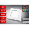 PANEL LED NATYNKOWY GERRY 6W 3000K 120x120x35MM 230V BIAŁY-116316