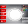 PANEL LED PODTYNKOWY GERD 15W 4000K Ø188x20MM 230V BIAŁY-116341