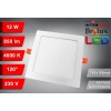 PANEL LED PODTYNKOWY GERE 12W 4000K 166x166x20MM 230V BAIŁY-116352
