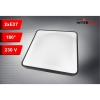 PLAFON WILTON DWIE ŻARÓWKI E27 375x375MM CZARNY-116390