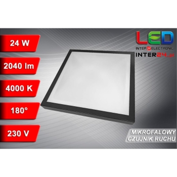PLAFON LED VITAL 24W 4000K Z CZUJNIKIEM RUCHU-116384