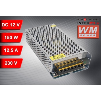 ZASILACZ MODUŁOWY IMPULSOWY 12V 150W 12,5A-116425