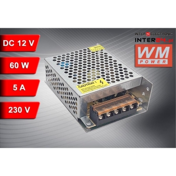 ZASILACZ MODUŁOWY IMPULSOWY 12V 60W 5A-116432