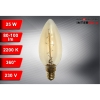 ŻARÓWKA WĘGLOWA OZDOBNA SABERN C35 25W E14-117472