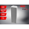 KOLUMNA RADIOWĘZŁOWA PA MRS 413T METAL BIAŁA 30W/15W IP44-117496