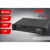 WZMACNIACZ RADIOWĘZŁOWY MRS PA ZB1006SD 100W SD, USB, FM 6-STREF-117541